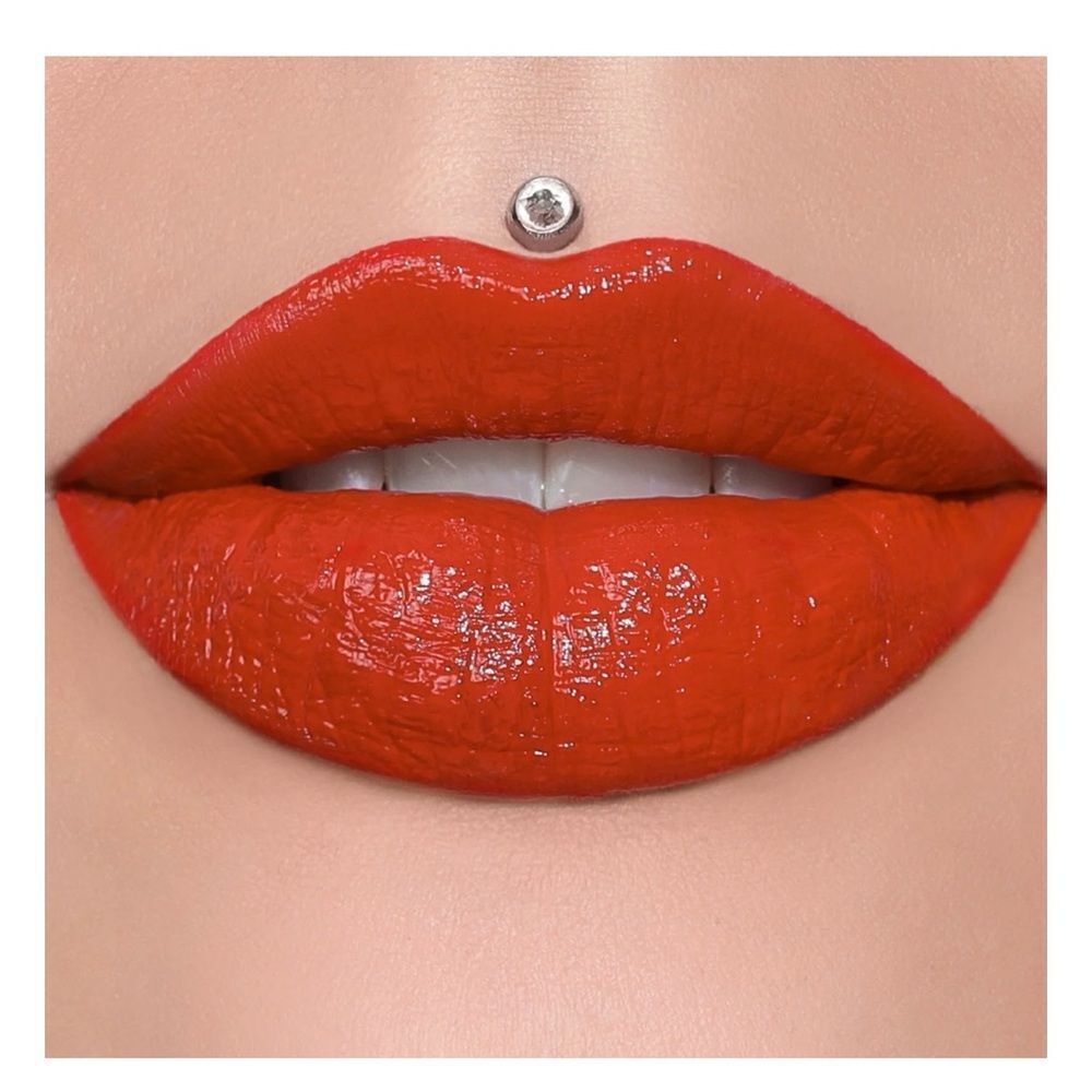 Everybody Knows New in box Jeffree Star‎ Supreme Gloss in Bright Red Orange